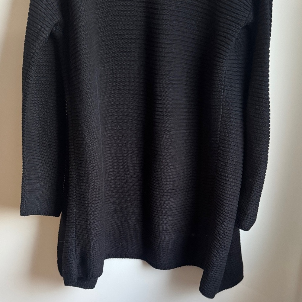 Vince Black Open Front Cardigan - Picture 10 of 10